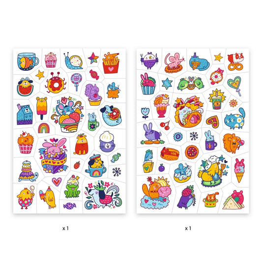 Sweet Mimi Tattoo Pack – Cute & Colorful Temporary Tattoos for Kids