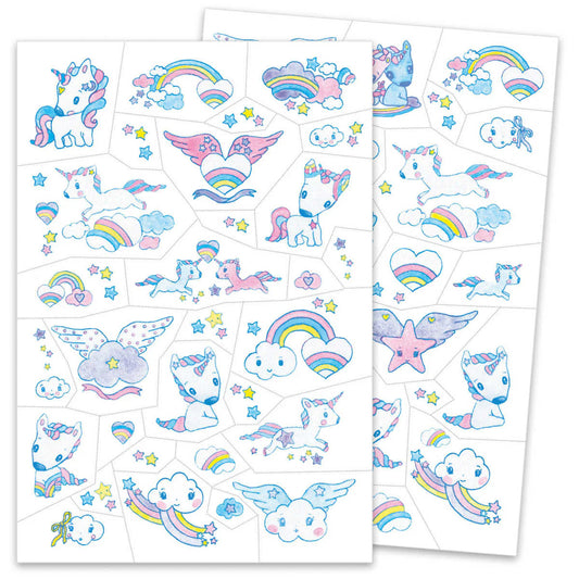 Unicorns Tattoo Pack – Magical Temporary Tattoos for Kids