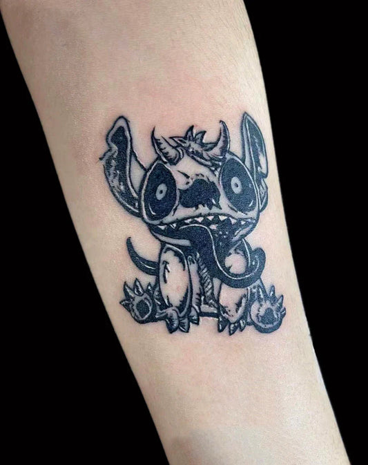 Zombie Stitch Temporary Tattoo