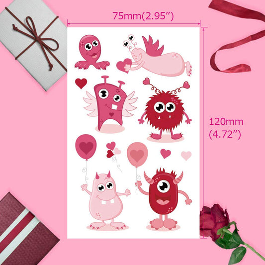 Love Ink Tattoo Pack – 100+ Valentine’s Day Temporary Tattoos for Kids