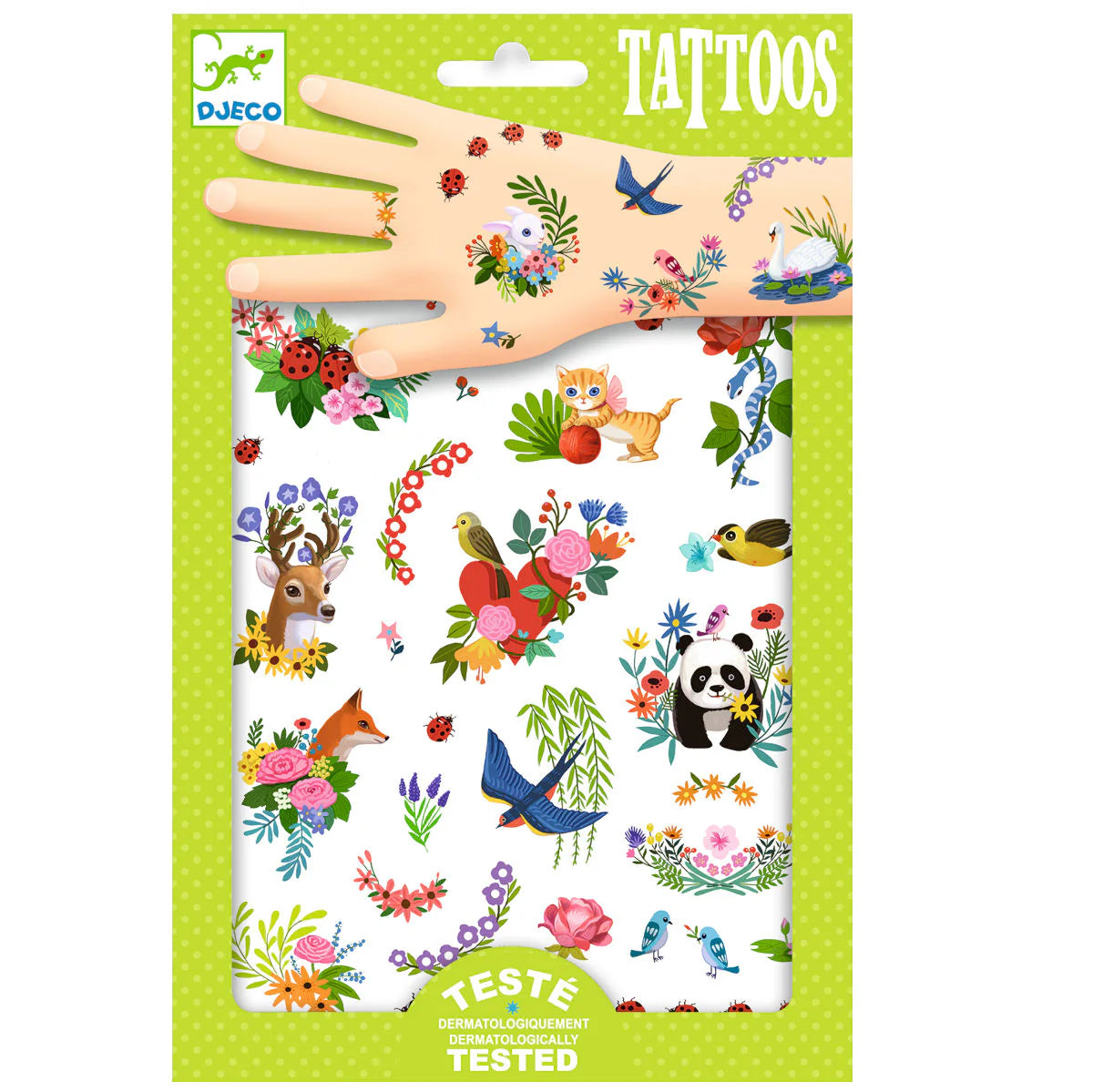 Happy Spring Tattoo Pack – Cheerful Temporary Tattoos for Kids