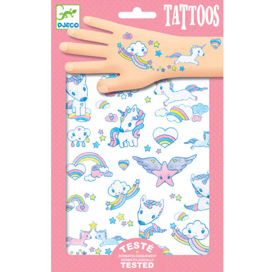 Unicorns Tattoo Pack – Magical Temporary Tattoos for Kids