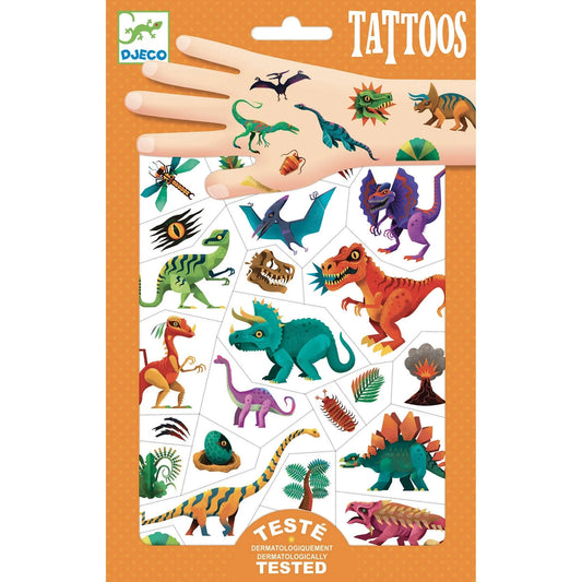 Dino Club Tattoo Pack – Roarsome Temporary Tattoos for Kids