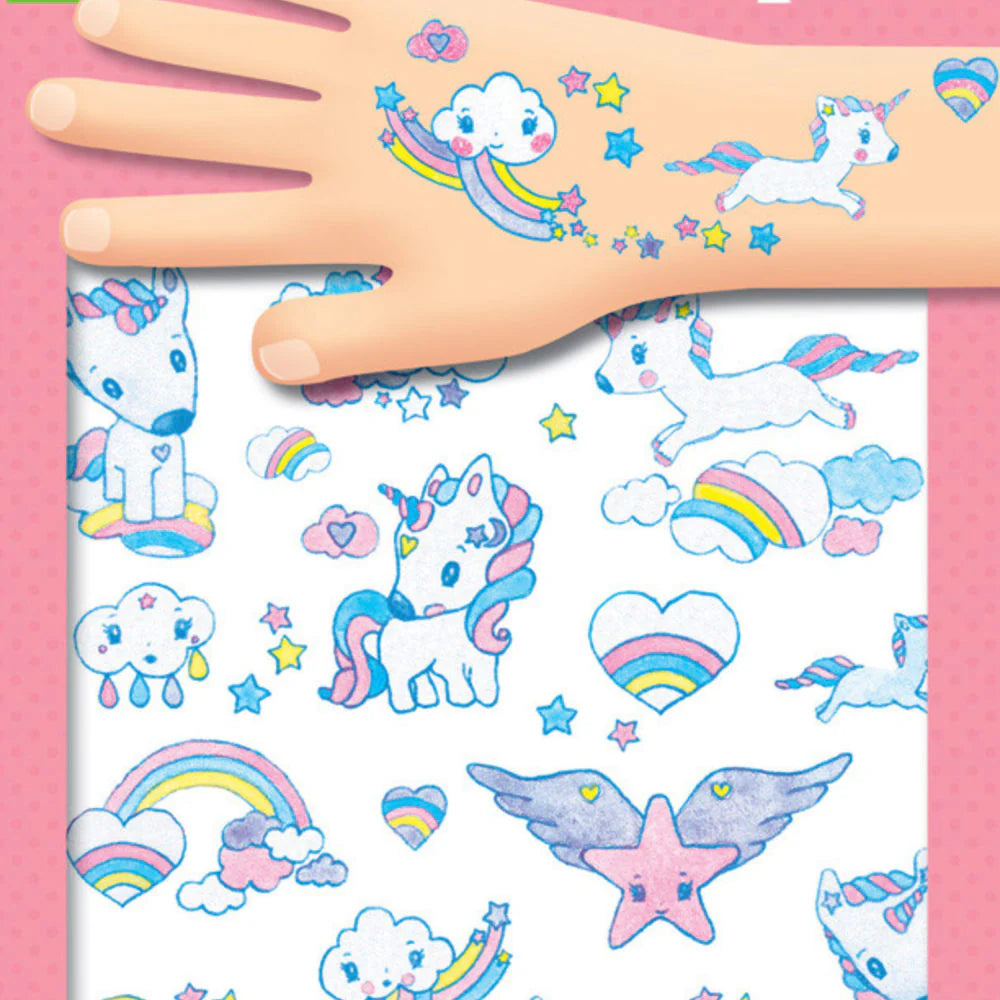 Unicorns Tattoo Pack – Magical Temporary Tattoos for Kids