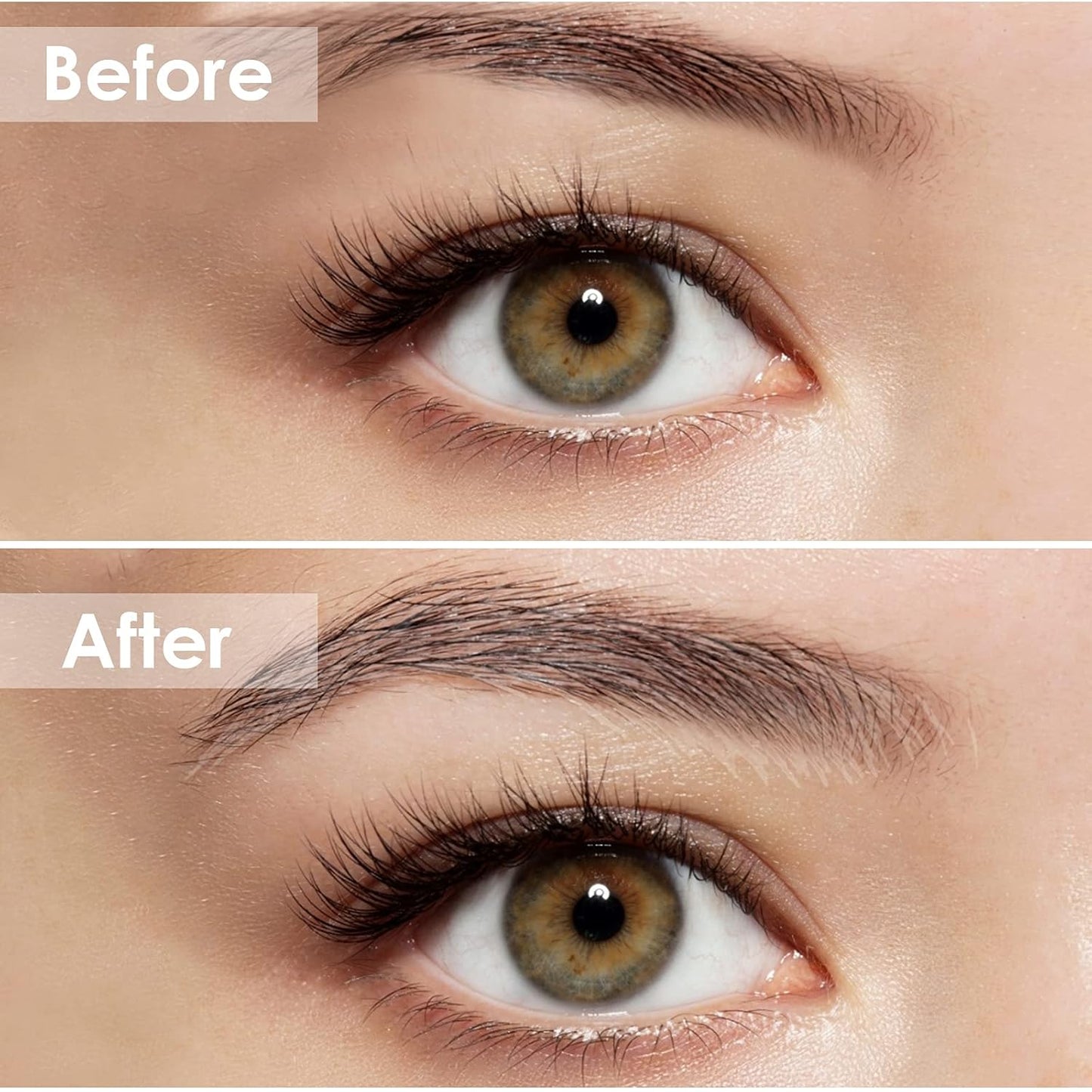 4D Eyebrow Tattoo Stickers – 6 Sheets, 66 Hair-Like Pairs (Black) – Waterproof, Long-Lasting, Natural Look