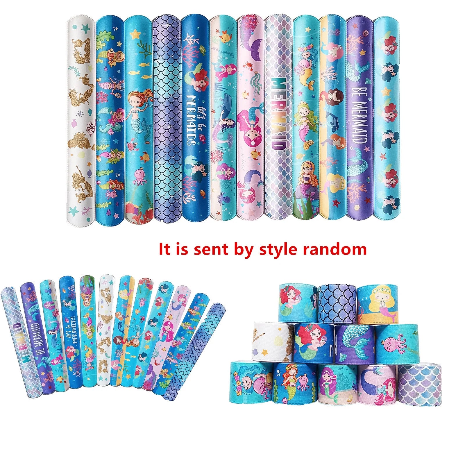 Mermaid Magic Party Pack – 40-Piece Favors Kit for Girls' Birthdays (for 6 Guests)