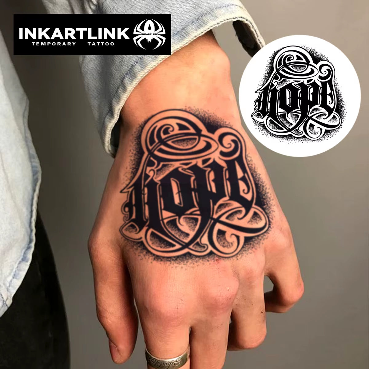 Hope Semi-Permanent Tattoo - Inspirational Collection