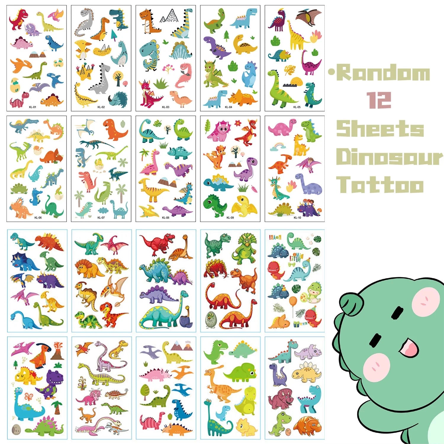 Dino Discovery Party Pack – 106-Piece Dinosaur Favors for Kids