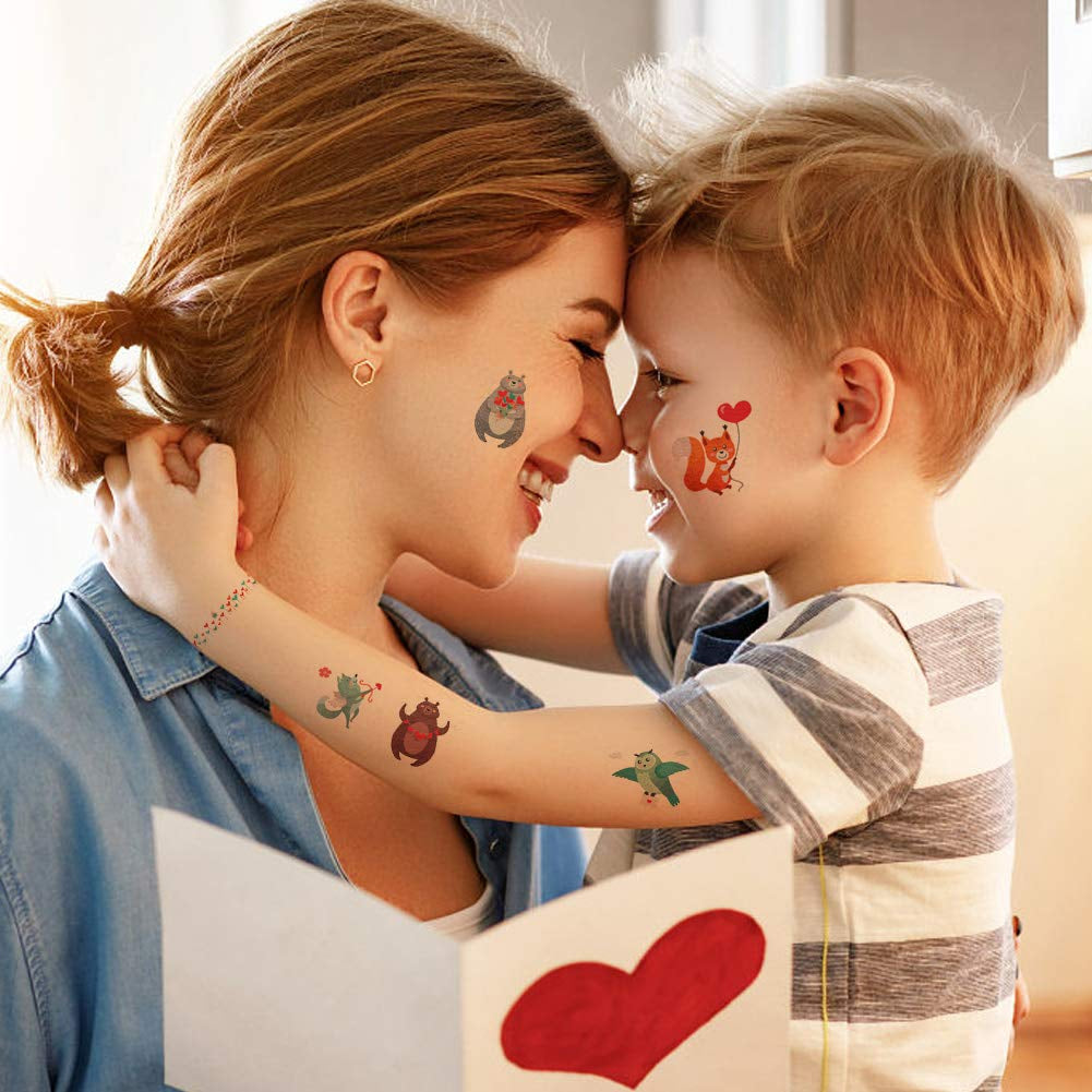 Love Ink Tattoo Pack – 100+ Valentine’s Day Temporary Tattoos for Kids