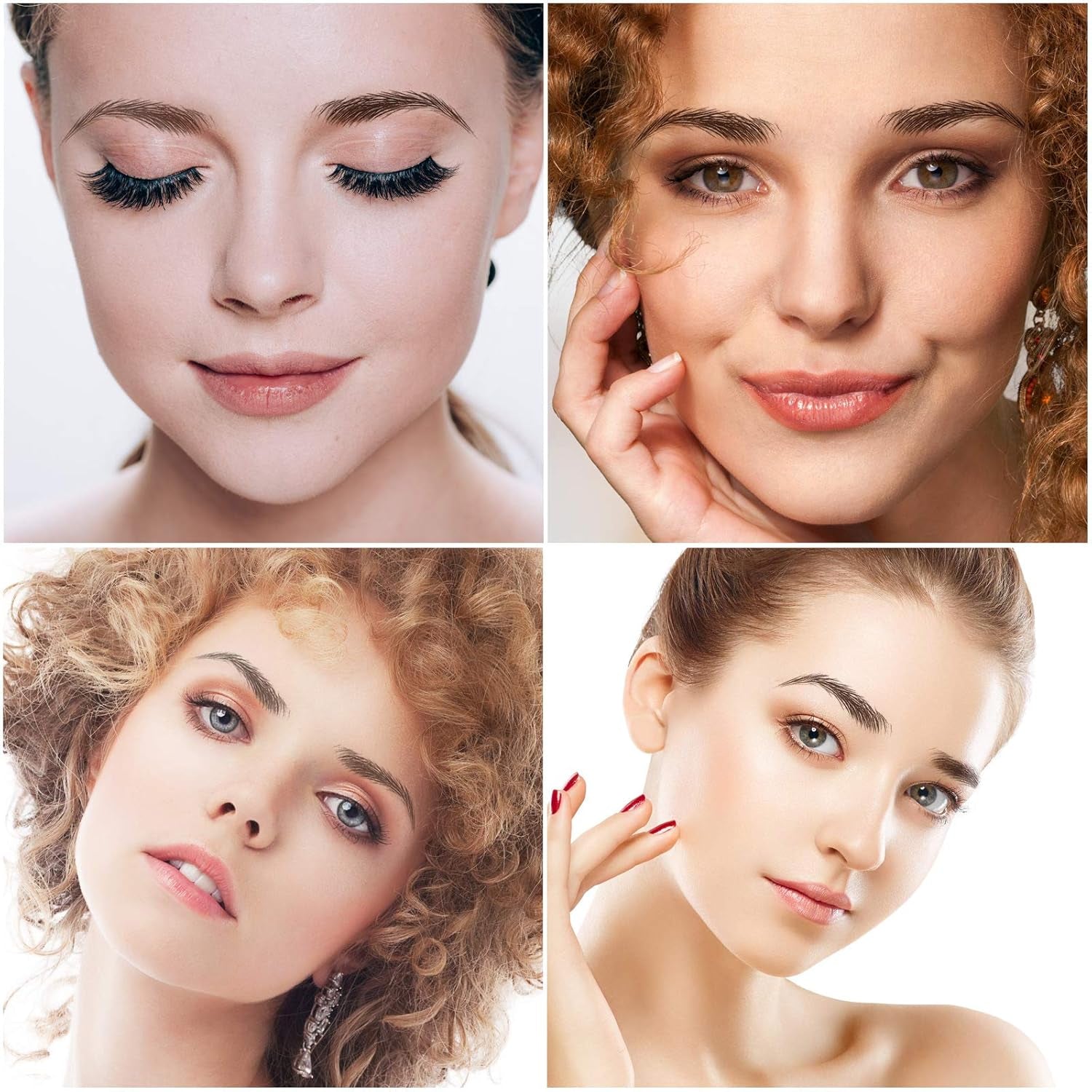 Waterproof 4D Eyebrow Tattoo Stickers – 12 Sheets, 108 Pairs of Hair-Like Temporary Eyebrows (Classic Style)