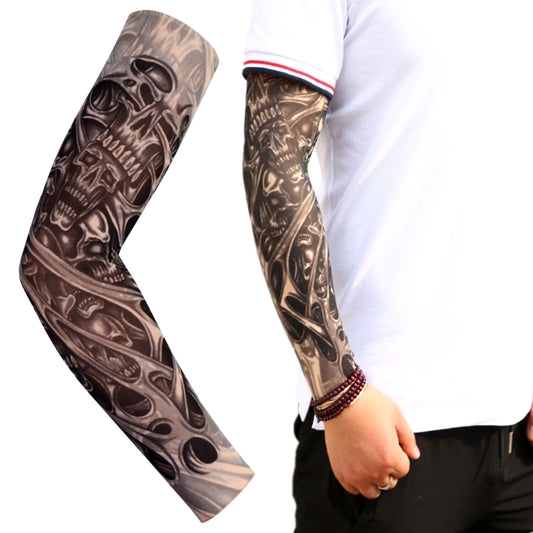 5 Pairs Tattoo Arm Sleeves – UV Protection Cooling Covers for Outdoor Activities
