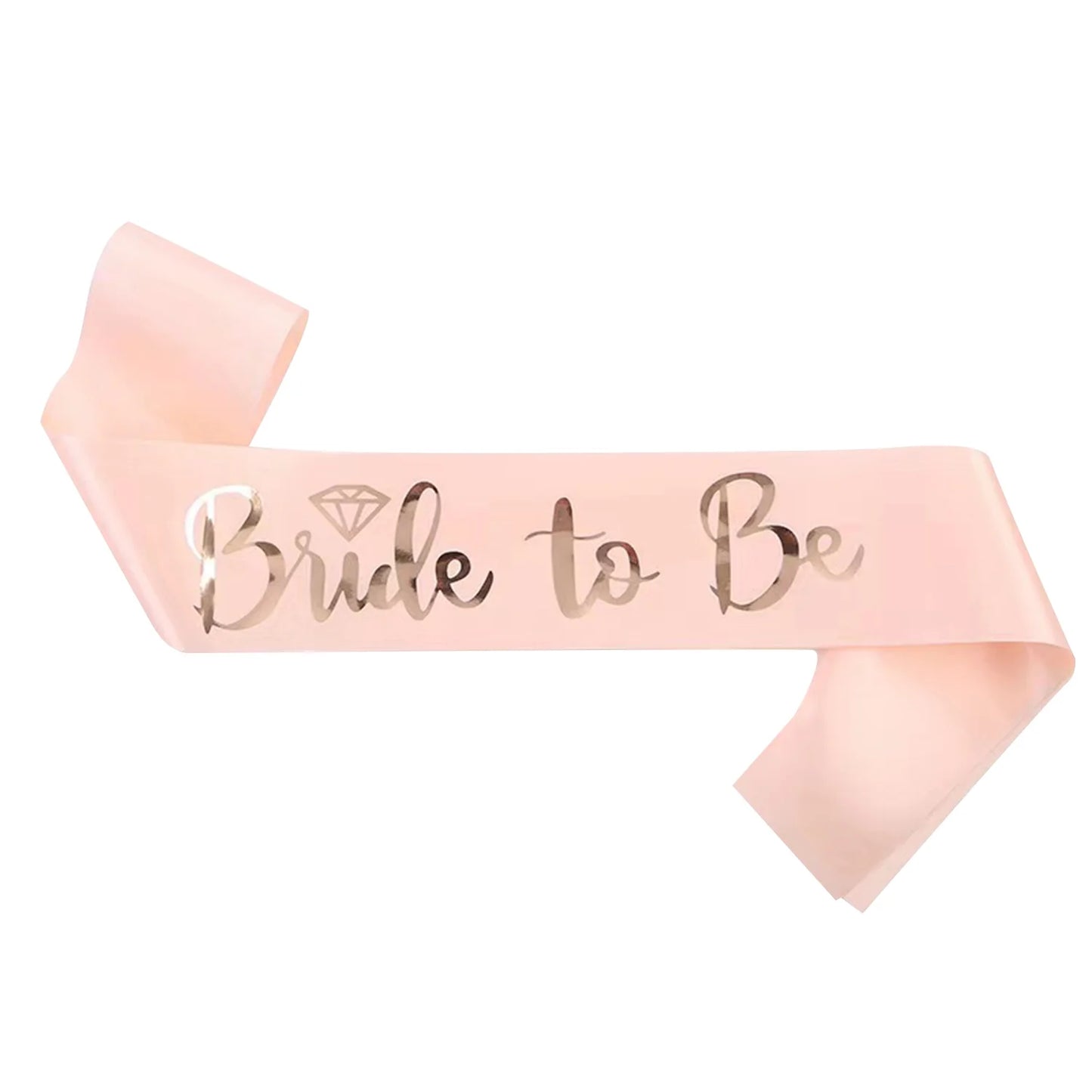 3-Piece Bride to Be Bachelorette Party Set – Rose Gold Tiara, Sash & Veil – Bridal Shower Decorations & Gifts